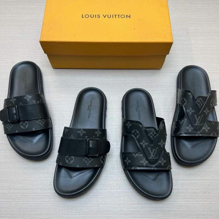 Picture of Louis Vuitton Slippers _SKULVsz38-45mnf05131314